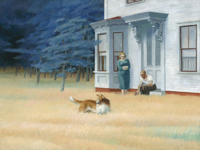 Edward Hopper - Cape Cod Evening | Эдвард Хоппер