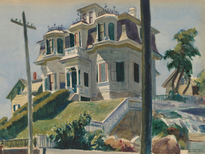 Edward Hopper - Haskells House | Эдвард Хоппер
