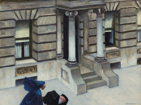 Edward Hopper - New York Pavements | Эдвард Хоппер
