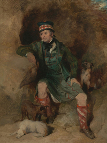 Edwin Landseer - Donald McIntyre | Эдвин Ландсир