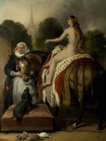 Edwin Landseer - Lady Godivas Prayer | Эдвин Ландсир