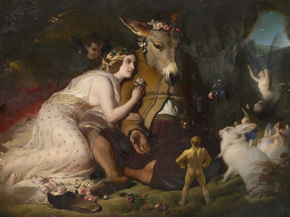 Edwin Landseer - Scene from A Midsummer Nights Dream | Эдвин Ландсир