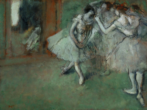 Edgar Degas - A Group of Dancers | Дега Эдгар
