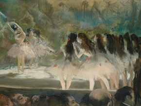 Edgar Degas - Ballet at the Paris Opera | Дега Эдгар