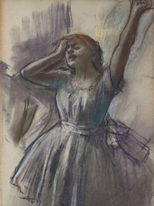 Edgar Degas - Dancer Stretching | Дега Эдгар