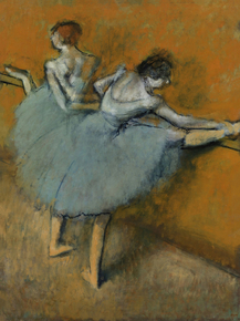 Edgar Degas - Dancers at the Barre | Дега Эдгар