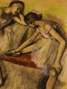 Edgar Degas - Dancers in Repose | Дега Эдгар