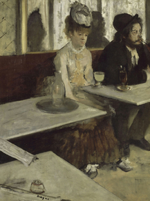 Edgar Degas - In a Cafe | Дега Эдгар