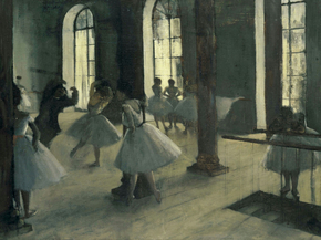 Edgar Degas - La Repetition au foyer de la danse | Дега Эдгар