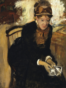 Edgar Degas - Mary Cassatt | Дега Эдгар