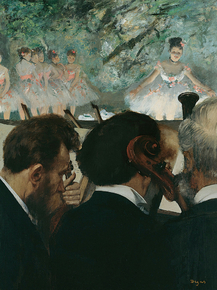 Edgar Degas - Orchestra Musicians | Дега Эдгар