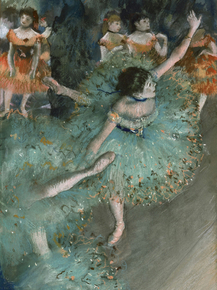 Edgar Degas - Swaying Dancer, Dancer in Green | Дега Эдгар