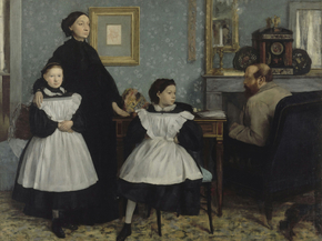 Edgar Degas - The Bellelli Family | Дега Эдгар