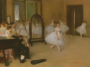 Edgar Degas - The Dancing Class | Дега Эдгар