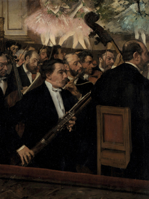 Edgar Degas - The Orchestra at the Opera | Дега Эдгар