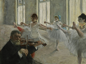 Edgar Degas - The Rehearsal | Дега Эдгар