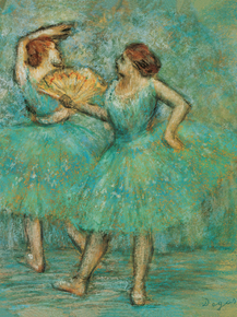 Edgar Degas - Two Dancers | Дега Эдгар