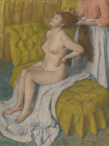 Edgar Degas - Woman Having Her Hair Combed | Дега Эдгар