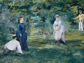 Edouard Manet - A Game of Croquet | Эдуард Мане