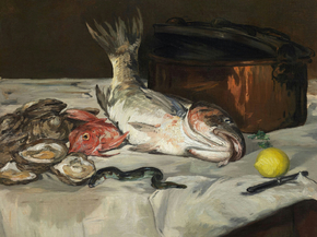 Edouard Manet - Fish. Still Life | Эдуард Мане