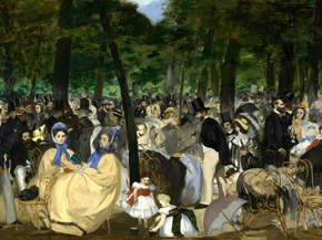 Edouard Manet - Music at the Tuileries | Эдуард Мане