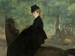 Edouard Manet - The Amazon | Эдуард Мане