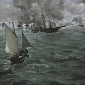 Edouard Manet - The Battle of the U.S | Эдуард Мане