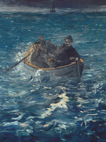 Edouard Manet - The Flight of Henri Rochefort | Эдуард Мане