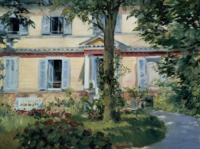 Edouard Manet - The House at Rueil | Эдуард Мане