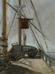 Edouard Manet - The ships deck | Эдуард Мане
