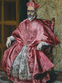 El Greco - Cardinal Fernando Nino de Guevara | Эль Греко
