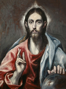 El Greco - Christ Blessing | Эль Греко