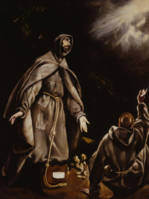 El Greco - Saint Francis in Ecstasy | Эль Греко