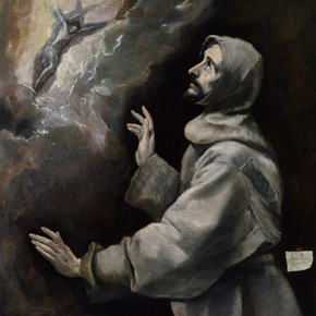 El Greco - Saint Francis Receiving the Stigmata | Эль Греко