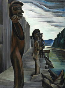 Emily Carr - Blunden Harbour | Эмили Карр