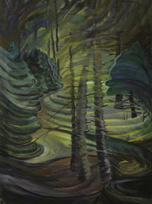 Emily Carr - Dancing Sunlight | Эмили Карр