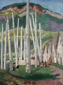Emily Carr - Kispiox Village | Эмили Карр