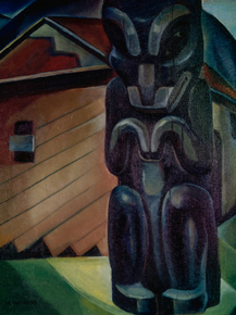 Emily Carr - Kitwangar Pole | Эмили Карр