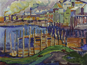 Emily Carr - Sawmills, Vancouver | Эмили Карр
