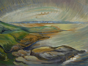 Emily Carr - Strait of Juan de Fuca | Эмили Карр