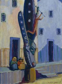 Emily Carr - Totem Pole | Эмили Карр