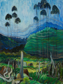 Emily Carr - Trees in the Sky | Эмили Карр