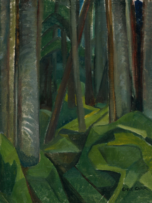 Emily Carr - Forest scene | Эмили Карр