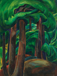 Emily Carr - Western Forest | Эмили Карр