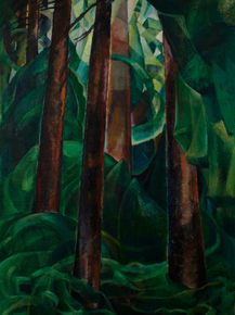 Emily Carr - Wood Interior | Эмили Карр