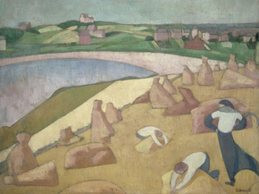 Emile Bernard - Harvest by the Sea | Эмиль Бернар