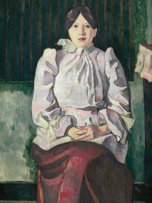 Emile Bernard - Portrait of Marie Lemasson | Эмиль Бернар