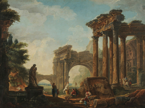 Hubert Robert - Ancient Ruins | Юбер Робер