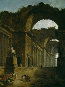 Hubert Robert - The Fountains | Юбер Робер Hubert Robert - The Fountains | Юбер Робер