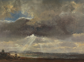 Johan Christian Dahl - Clouds and Sunbeams | Юхан Кристиан Даль